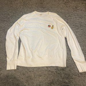 UNIQLO Men's Cream Sweatshirt